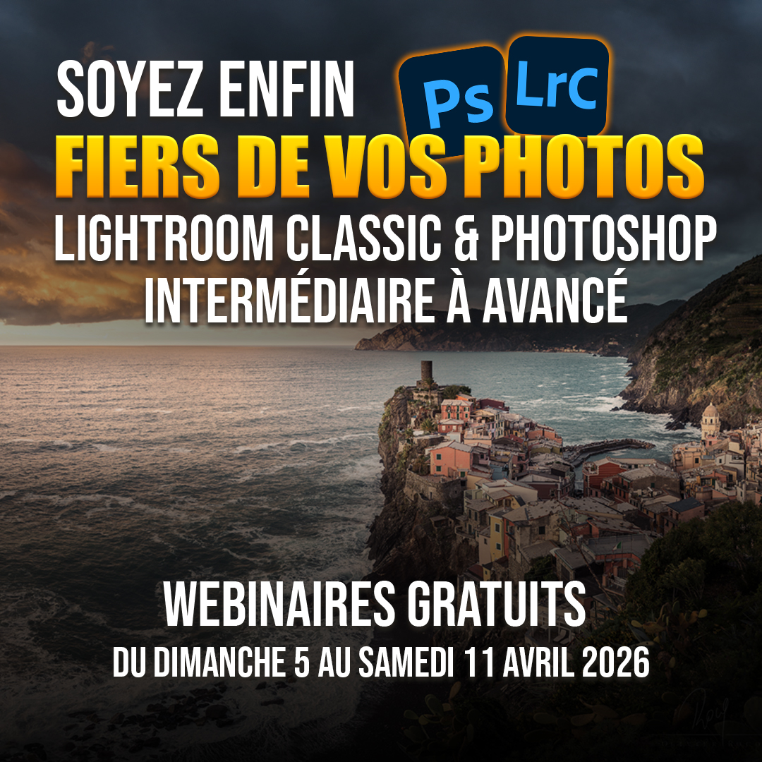 Semaine Lightroom/Photoshop niveau intermédiaire